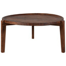 Umar Dark Brown Acacia Wood Coffee Table from Accessories for the Home