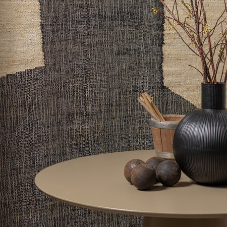 Jorre Circular Dining Table in Military Brown from Accessories for the Home 2