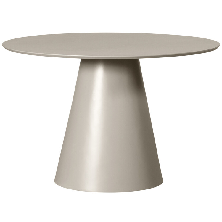 Jorre Circular Dining Table in Antique Beige from Accessories for the Home