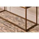 Luzon Brass & Mango Wood Display Console Table from Accessories for the Home