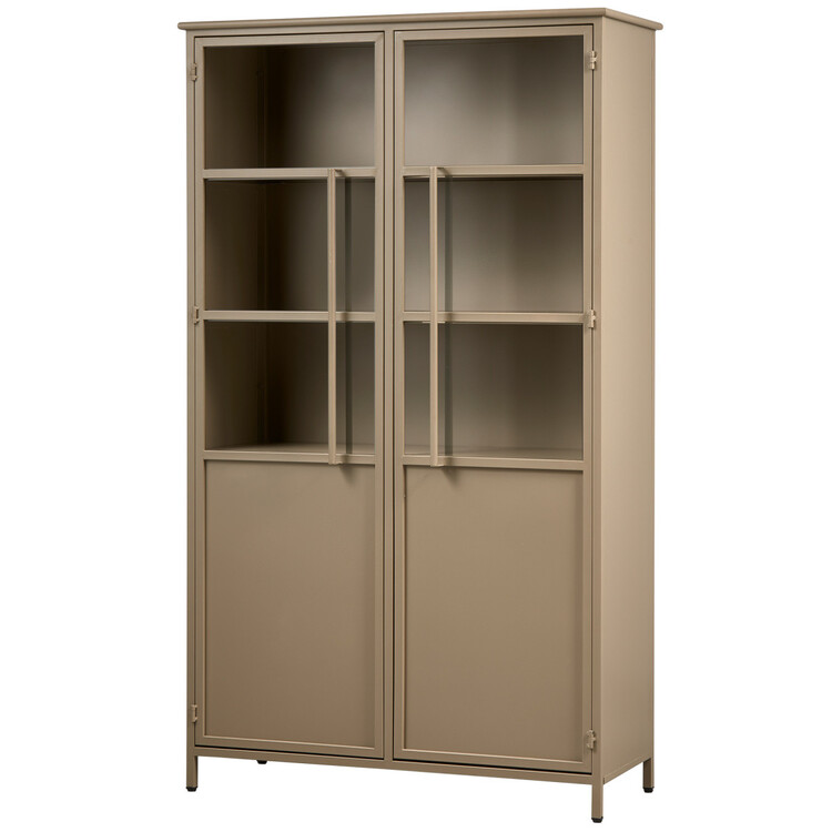 BePureHome Exhibit Khaki Display Cabinet from Accessories for the Home BePureHome Exhibit Khaki Display Cabinet from Accessories for the Home