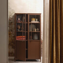 BePureHome Exhibit Tan Display Cabinet from Accessories for the Home