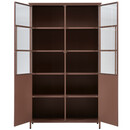 BePureHome Exhibit Tan Display Cabinet from Accessories for the Home