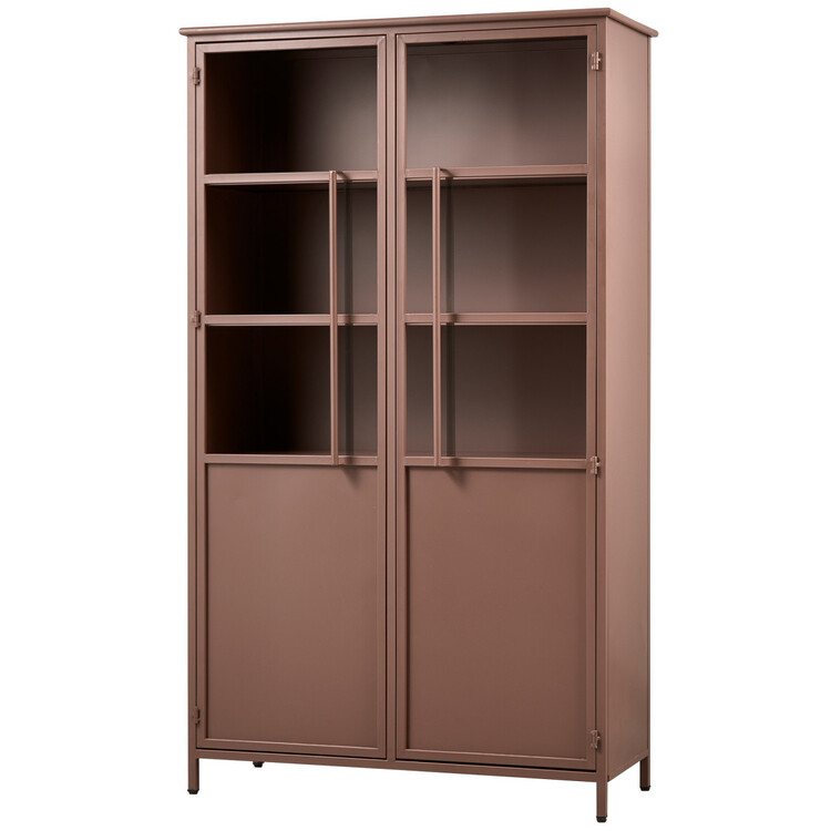 BePureHome Exhibit Tan Display Cabinet from Accessories for the Home