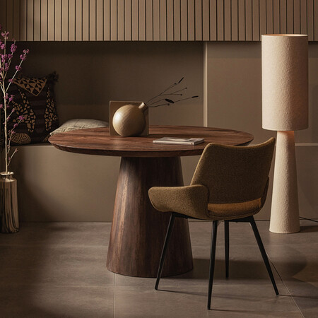 Limit Mango Wood Circular Dining Table from Accessories for the Home