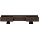 Crumble Carved Mango Wood Media Unit from Accessories for the Home
