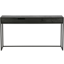 Silas Black Ash Wood Desk from Accessories for the Home