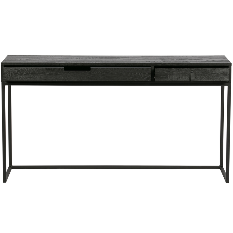 Silas Black Ash Wood Desk from Accessories for the Home