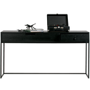 Silas Black Ash Wood Console Table from Accessories for the Home