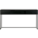 Silas Black Ash Wood Console Table from Accessories for the Home