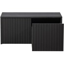 Woood Gravure Storage Bench- Black, Natural, Espresso or Dust from Accessories for the Home