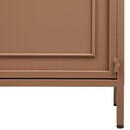 Woood Ronja Military Brown Metal Display Cabinet from Accessories for the Home