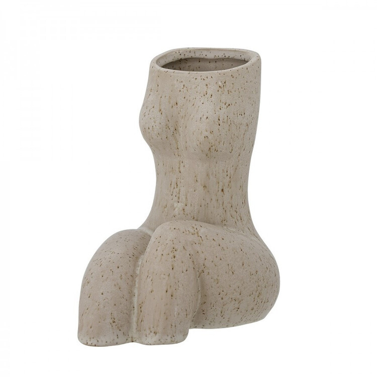 Charnel Natural Stoneware Body Vase from Accessories for the Home