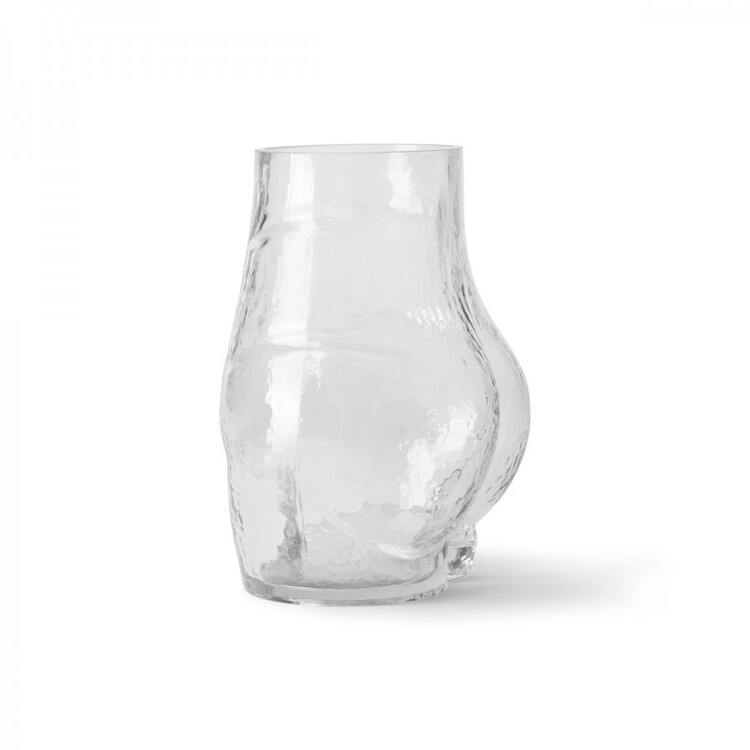 HKliving Glass Bum Vase from Accessories for the Home