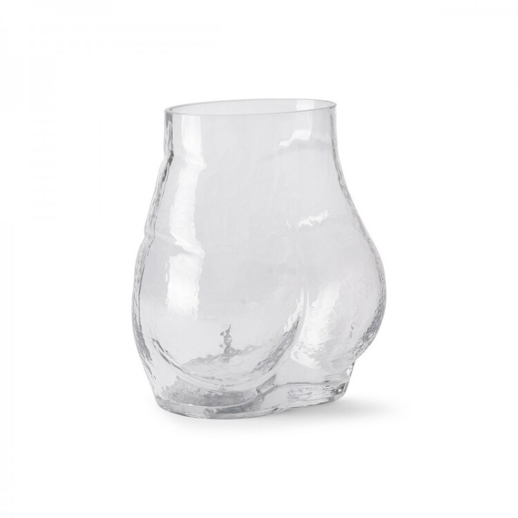 HKliving Glass Bum Vase from Accessories for the Home