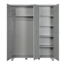 Dennis Solid Pine Triple Wardrobe from Accessories for the Home