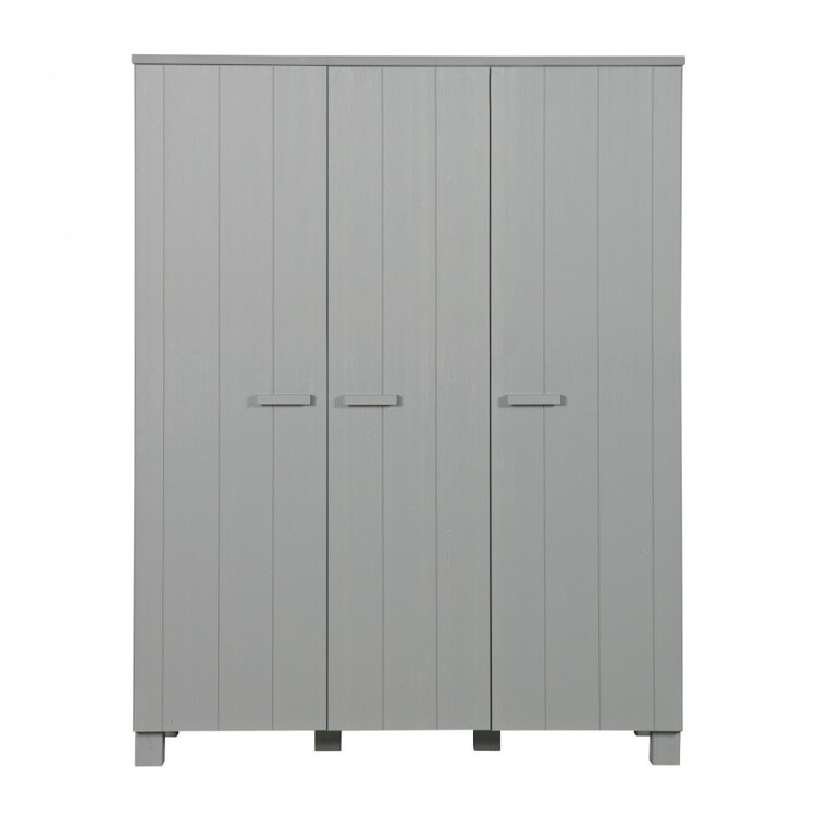 Dennis Solid Pine Triple Wardrobe from Accessories for the Home Dennis Solid Pine Triple Wardrobe from Accessories for the Home