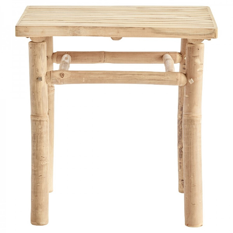 Tinekhome Natural Bamboo Side Table from Accessories for the Home
