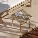 Tinekhome Natural Bamboo Side Table from Accessories for the Home