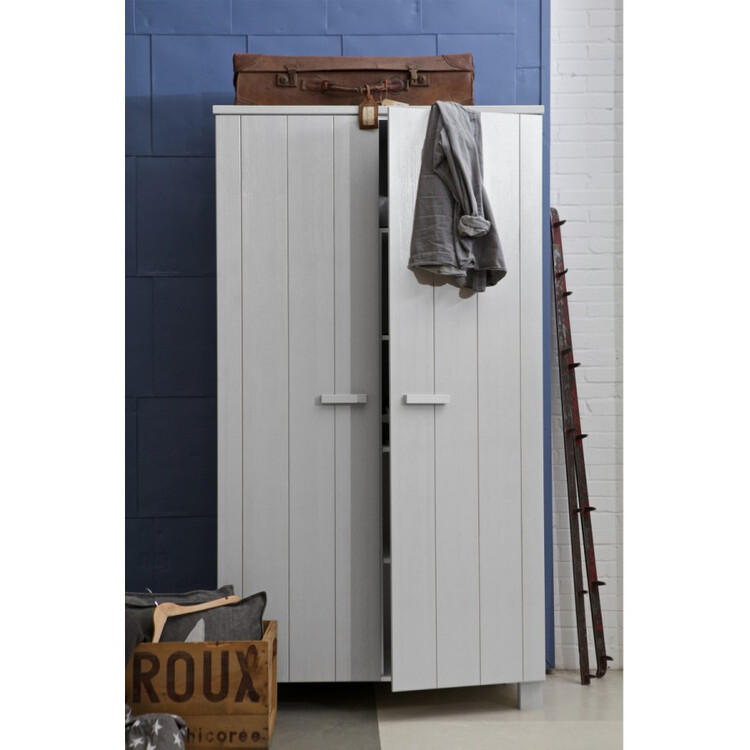Dennis Solid Pine Wardrobe from Accessories for the Home Dennis Solid Pine Wardrobe from Accessories for the Home