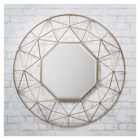 Adra Geometric Wall Mirror from Accessories for the Home 2