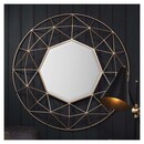 Adra Geometric Wall Mirror from Accessories for the Home