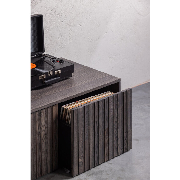 Woood Gravure Storage Bench- Black, Natural, Espresso or Dust from Accessories for the Home Woood Gravure Storage Bench- Black, Natural, Espresso or Dust from Accessories for the Home
