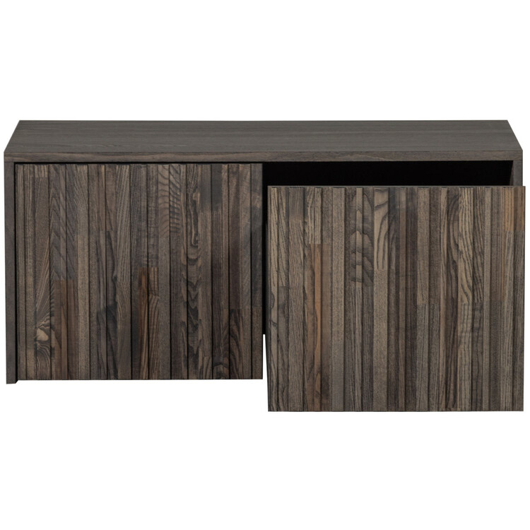 Woood Gravure Storage Bench- Black, Natural, Espresso or Dust from Accessories for the Home