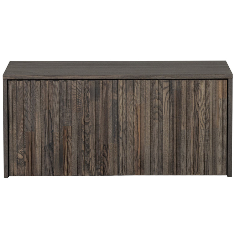 Woood Gravure Storage Bench- Black, Natural, Espresso or Dust from Accessories for the Home Woood Gravure Storage Bench- Black, Natural, Espresso or Dust from Accessories for the Home