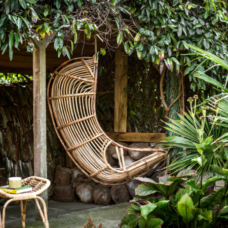Nesari Natural Rattan Hanging Chair from Accessories for the Home 2
