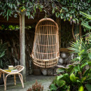 Nesari Natural Rattan Hanging Chair from Accessories for the Home