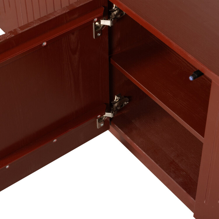 Pencil TV Cabinet in Merlot Gloss from Accessories for the Home