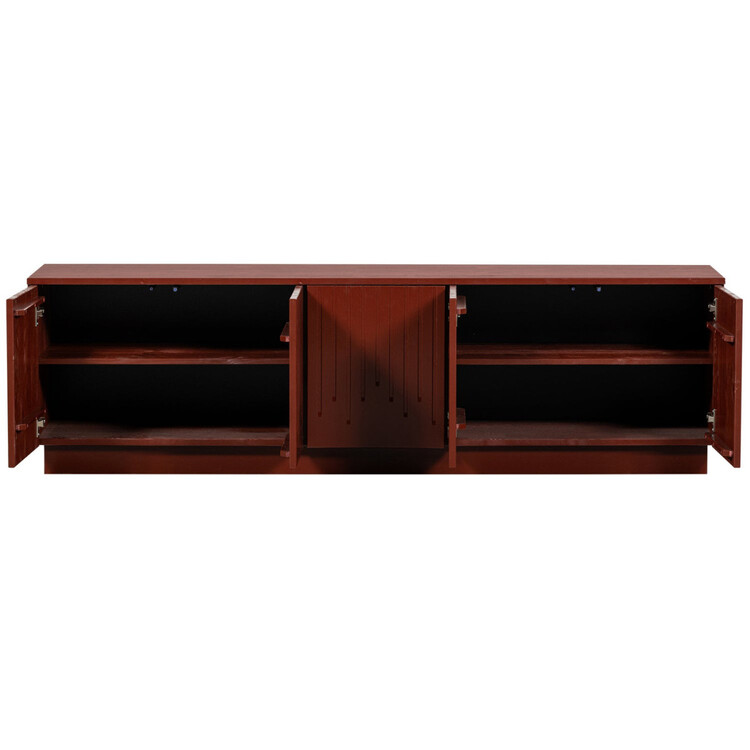 Pencil TV Cabinet in Merlot Gloss from Accessories for the Home