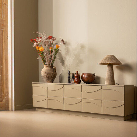 WOOOD Teo TV Cabinet in Mud from Accessories for the Home