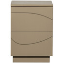 WOOOD Teo Bedside Cabinet in Mud from Accessories for the Home