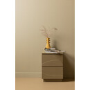 WOOOD Teo Bedside Cabinet in Mud from Accessories for the Home