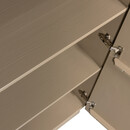 WOOOD Teo 2 Door Storage Cabinet in Mud from Accessories for the Home