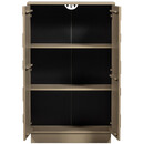 WOOOD Teo 2 Door Storage Cabinet in Mud from Accessories for the Home