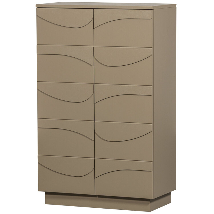 WOOOD Teo 2 Door Storage Cabinet in Mud from Accessories for the Home WOOOD Teo 2 Door Storage Cabinet in Mud from Accessories for the Home