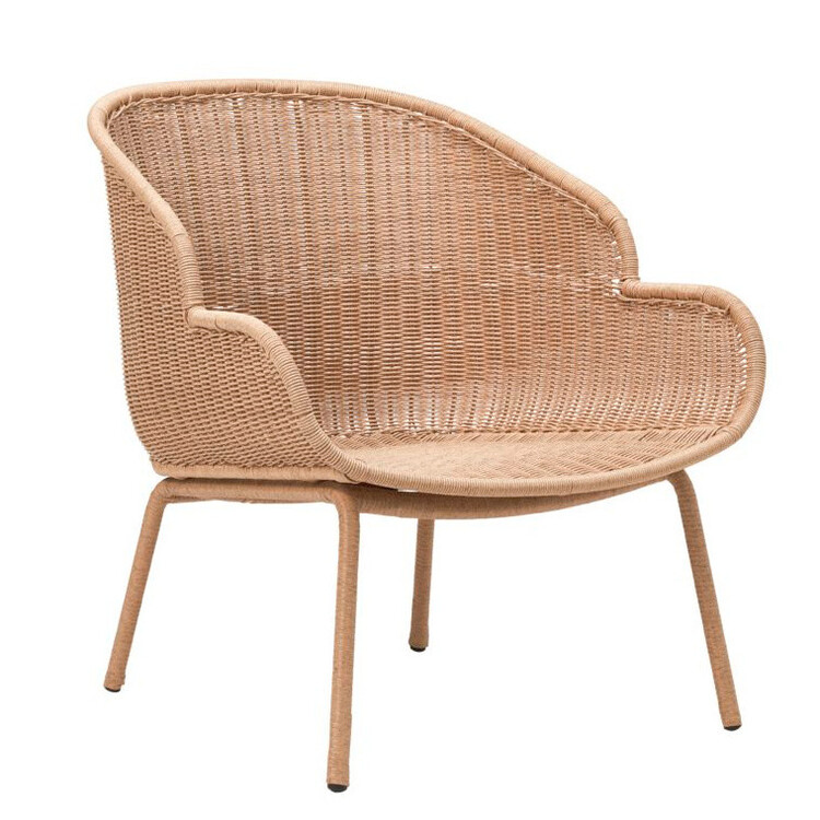 Hapur Wicker Lounge Chair - Natural from Accessories for the Home
