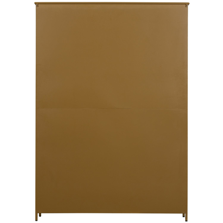 Exhibit Extra Large Honey Yellow Display Cabinet from Accessories for the Home