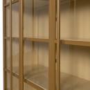 Exhibit Extra Large Honey Yellow Display Cabinet from Accessories for the Home