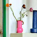 HKliving Hot Pink Ceramic Vase from Accessories for the Home