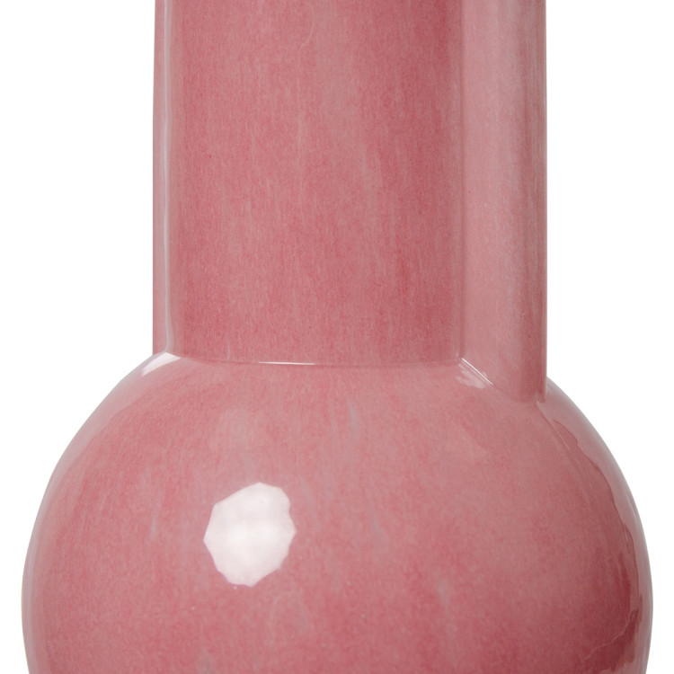 HKliving Flamingo Pink Glass Vase from Accessories for the Home HKliving Flamingo Pink Glass Vase from Accessories for the Home