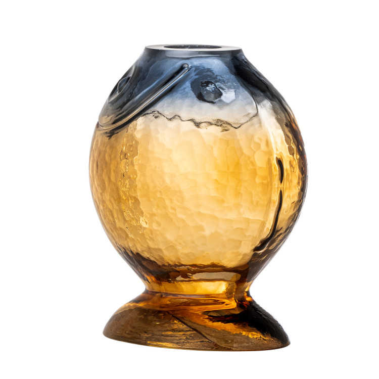 Varga Glass Fish Vase from Accessories for the Home