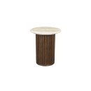 Dutchbone Arda Walnut Side Table from Accessories for the Home