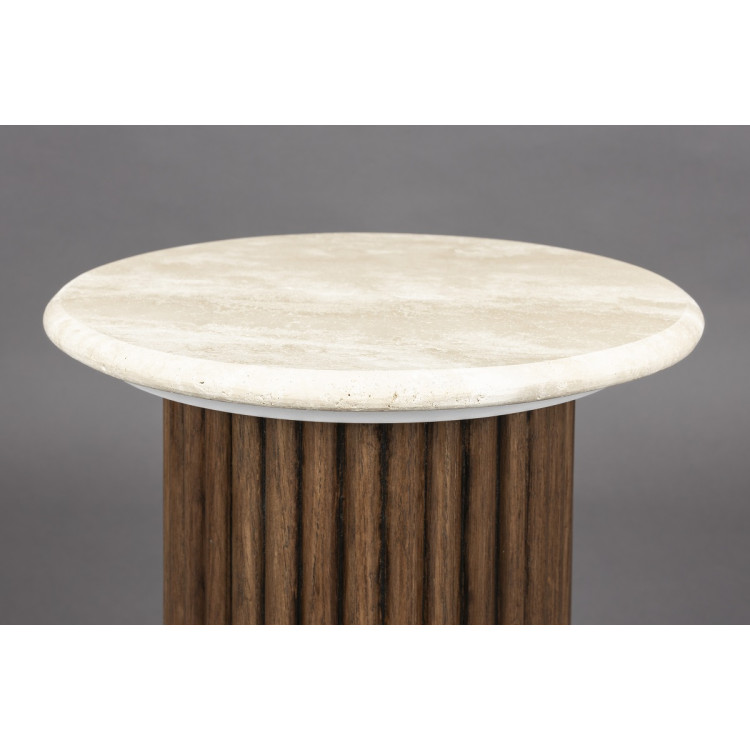 Dutchbone Arda Walnut Side Table from Accessories for the Home Dutchbone Arda Walnut Side Table from Accessories for the Home
