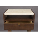 Dutchbone Arda Walnut Bedstand/Side Table from Accessories for the Home