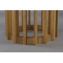 Dutchbone Barlet Circular Dining Table- Walnut or Oak from Accessories for the Home