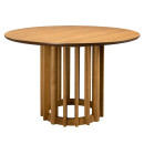 Dutchbone Barlet Circular Dining Table- Walnut or Oak from Accessories for the Home